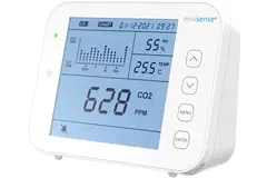 Misuratore di CO2 EnviSense con datalogger - inclusa dashboard digitale