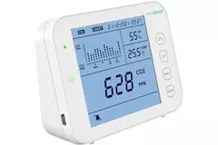 Misuratore di CO2 EnviSense con datalogger - inclusa dashboard digitale