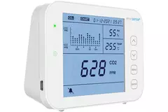 Misuratore di CO2 EnviSense con datalogger - inclusa dashboard digitale