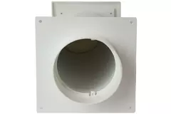 Condotto a muro SPK3 Ø100 mm con valvola di non ritorno