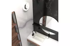 Aspiratore per il bagno svara con sensore di umidità e luce 100-125 mm (controllato dall'app)