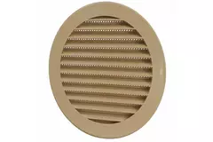 Griglia con alette diametro 125 mm beige - VR125Y