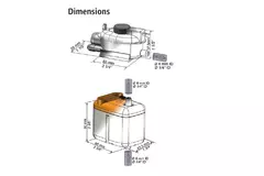 Sauermann Mini pompa per acqua di condensa 20l/h