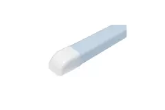 Condotto Climaplus per aria condizionata Pezzo finale 125 x 75 mm RAL9010 BIANCO