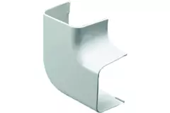 Climaplus condotto di climatizzazione Curva piatta 70x55mm RAL 9010 BIANCO