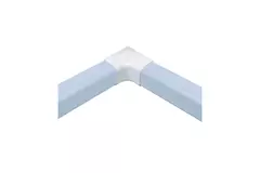 Condotto Climaplus per l'aria condizionata Curva interna ad angolo 125 x 75 mm RAL 9010 BIANCO