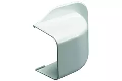 Climaplus tappo a parete per condotte di climatizzazione 70x55mm RAL 9010 BIANCO