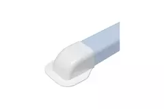 Condotto Climaplus per la climatizzazione Tappo a parete 125x75mm RAL 9010 BIANCO