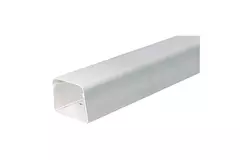 Climaplus condotto per aria condizionata 1,5m condotto 70x55mm RAL 9010 BIANCO