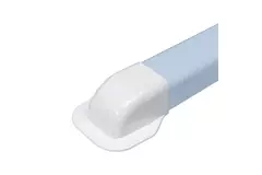 Climaplus tappo a parete per condotte di climatizzazione 70x55mm RAL 9010 BIANCO