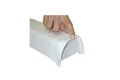 Condotto aria condizionata Climaplus Connettore morbido 90x65mm RAL 9010 BIANCO