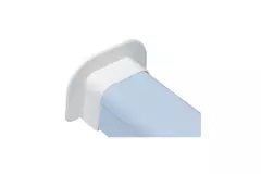 Climaplus Rosone da parete per canali di condizionamento 90x65mm RAL 9010 BIANCO