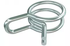 Sauermann Fascetta in acciaio per tubo Ø6mm (set 25 pezzi)