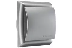 Itho Daalderop aspiratore per il bagno Ø 100 mm- opaco argento con timer BTVZ-N211 T