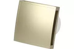 Aspiratore per il bagno Ø 100 mm oro - design T100G