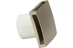 Aspiratore per il bagno Ø 100 mm oro - design T100G