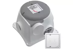 Zehnder ComfoFan Silent 460 m³/h + sensore di CO₂ - spina con messa a terra