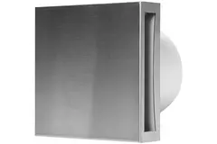 Aspiratore per il bagno Ø 100 mm acciaio inox - design EET100i