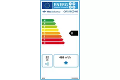 Itho Daalderop CVE-S ECO High Performance HE 415 m³/h + sensore di umidità - spina euro