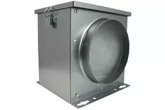 Scatola filtro aria Ruck con filtro in fibra Ø 160 (FV 160)
