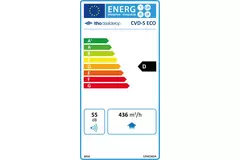 Aspiratore da tetto per tubi Itho Daalderop ECO CVD-S RFT 350 m3/h