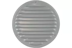 Griglia di aerazione in metallo tonda Ø 160 mm grigia - MR160P - RAL9006