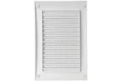 Griglia a muro 250x170 mm bianca - N25