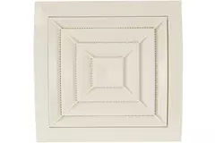 Griglia a soffitto quadrata diametro 150x150: 100 bianca - ND10G