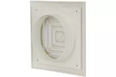 Griglia a soffitto quadrata diametro 190x190: 125 bianca - ND12G