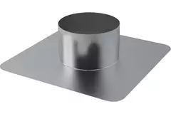 Faldale tetto di alluminio Thermoduct per terminale a tetto diametro 355 mm (saldato in alluminio)