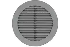 Diametro griglia con alette: 150 mm grigio - VR150P