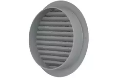 Diametro griglia con alette: 100 mm grigio - VR100P