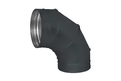 Curva tonda spiro 90° Ø 315 mm per tubo spiro - personalizzazione RAL7016
