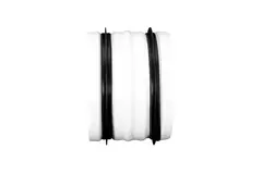 Raccordo bianco diametro 125 mm in metallo - RAL 9010