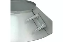 Fascetta antintemperie Ø 125 mm - Fascetta antintemperie per tubo spiro