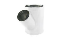 Spiro t-piece 315 mm diametro 315 mm (45 gradi) (zincato sendz.) RAL9010