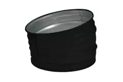 Curva tonda Spiro 15° Ø 150 mm - personalizzazione RAL9005