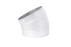 Curva tonda spiro 30° Ø 200 mm per tubo spiro - personalizzazione RAL9010
