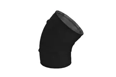 Curva tonda spiro 45° Ø 125 mm per tubo spiro - personalizzazione RAL9005
