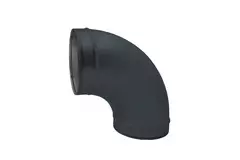 Curva tonda spiro 90° Ø 125 mm per tubo spiro - personalizzazione RAL7016