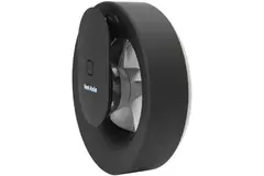 Ventilatore da bagno Svara con timer, sensore di umidità e sensore di luce, 100-125 mm (controllabile tramite app) NERO