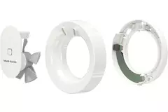 Aspiratore per il bagno svara con sensore di umidità e luce 100-125 mm (controllato dall'app)