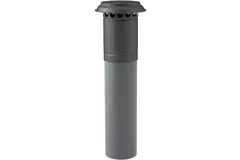 Terminale a tetto per ventilazione meccanica con recupero di calore HR isolato Thermoduct da 125mm