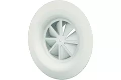 Diffusore rotazionale con anello diffusore, fissaggio a vite Ø 160 mm