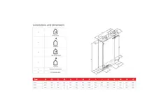 Ubbink ventilazione meccanica con recupero di calore Ubiflux F200 Plus con orologio di controllo