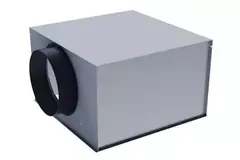 Diffusore a soffitto regolabile perforato per alimentazione 594x594 - plenum isolato con collegamento laterale Ø 125 mm