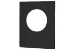 Piastra di copertura Svara nero