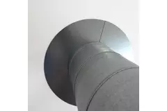 Rosone di finitura Ø 400 mm sendz. zincato (2 parti)