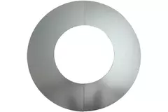 Rosone di finitura Ø 400 mm sendz. zincato (2 parti)