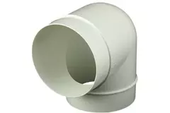 Curva rotonda in plastica a 90° diametro: 150 mm AL150-90